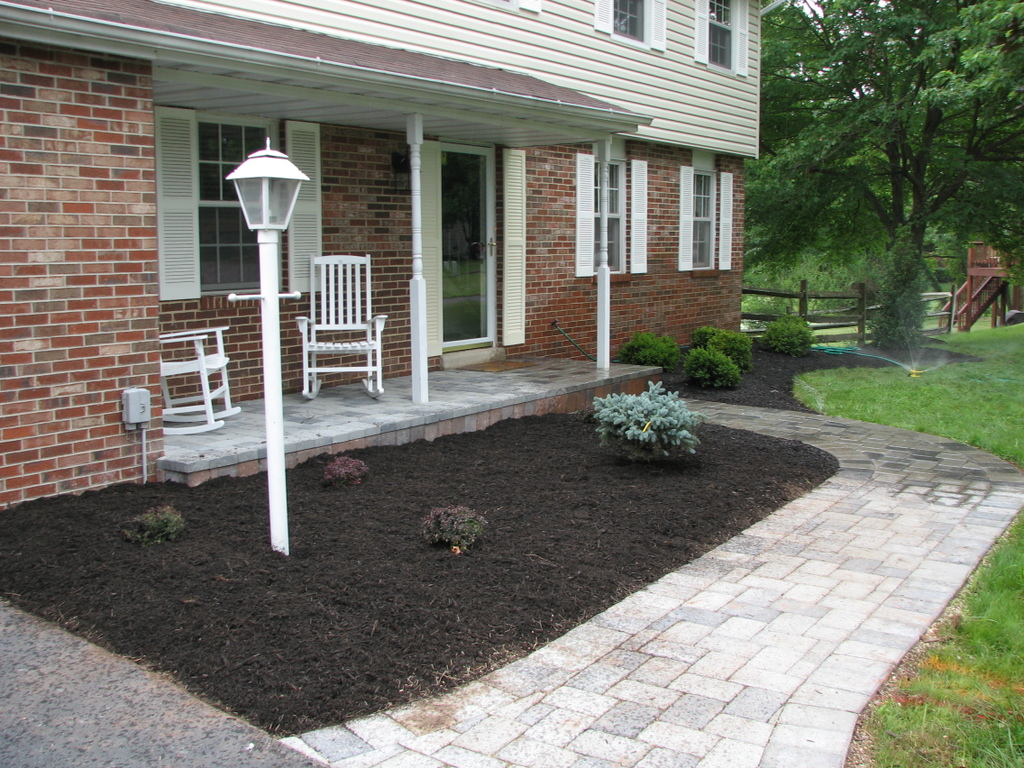 Landscaping, after